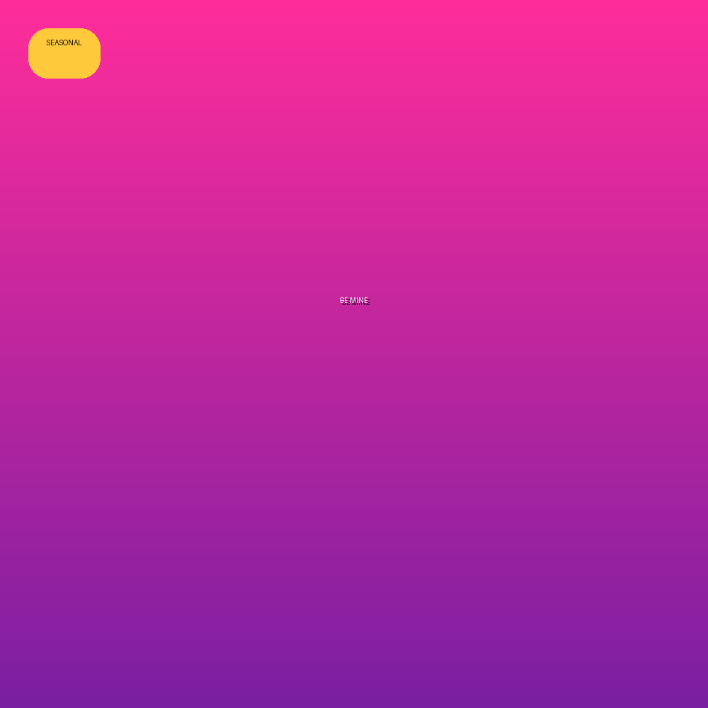 Be Mine — Full Color DTF Transfer