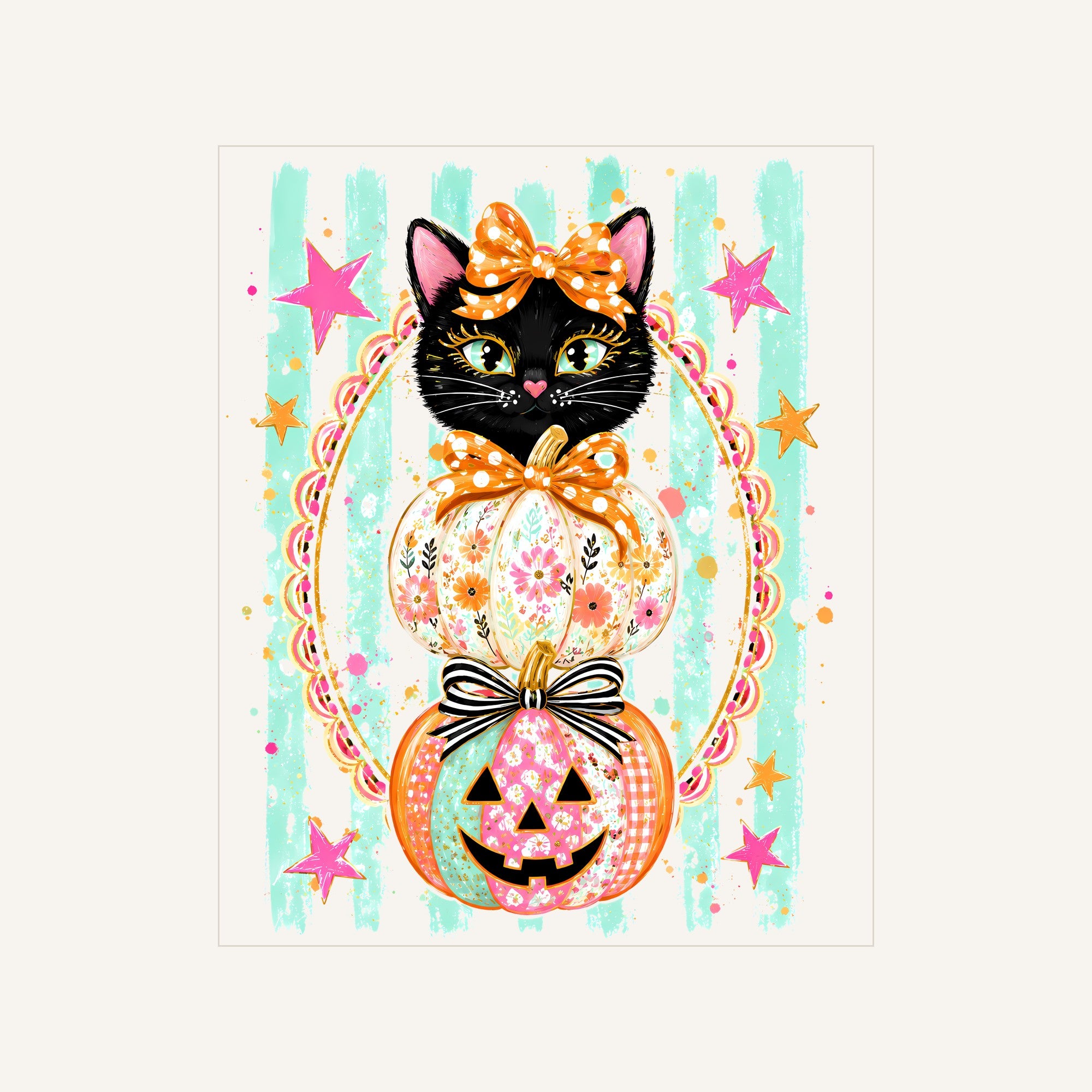 Glam Black Cat Pumpkins — glam-cat-jack-o-lantern_Transfer Mock Up.jpg
