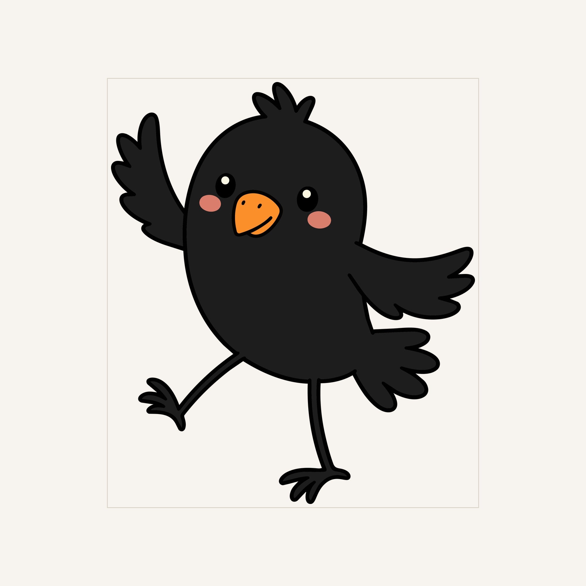 Happy Waving Crow — happy-waving-crow_Transfer Mock Up.jpg