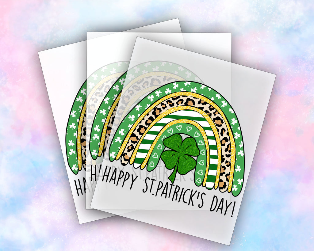 Happy St Patrick's Day Rainbow