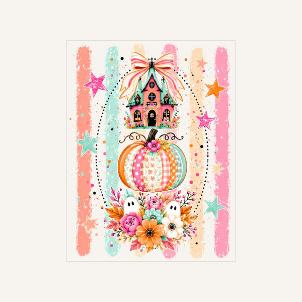 Pastel Haunted House