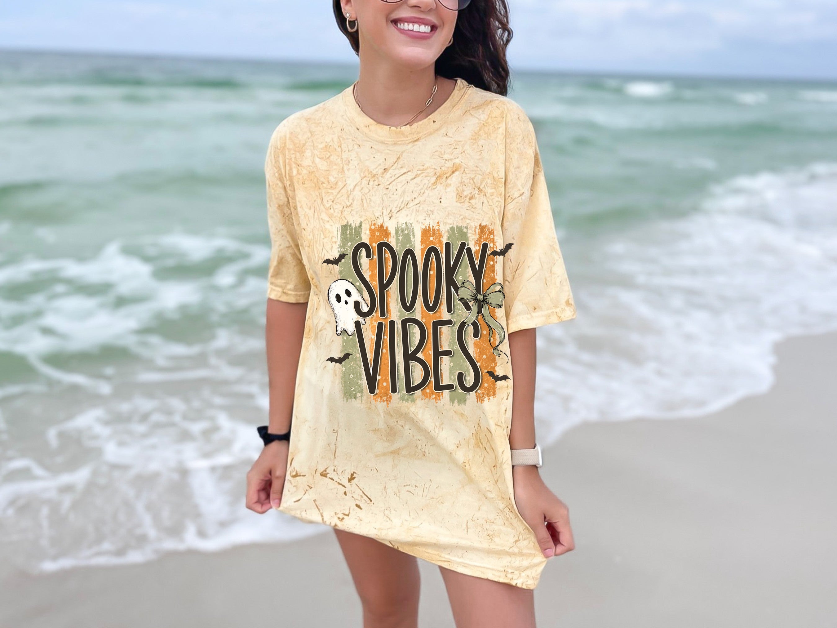Spooky Vibes Ghost — spooky-vibes-stripes_CB1745Citrine01.jpg