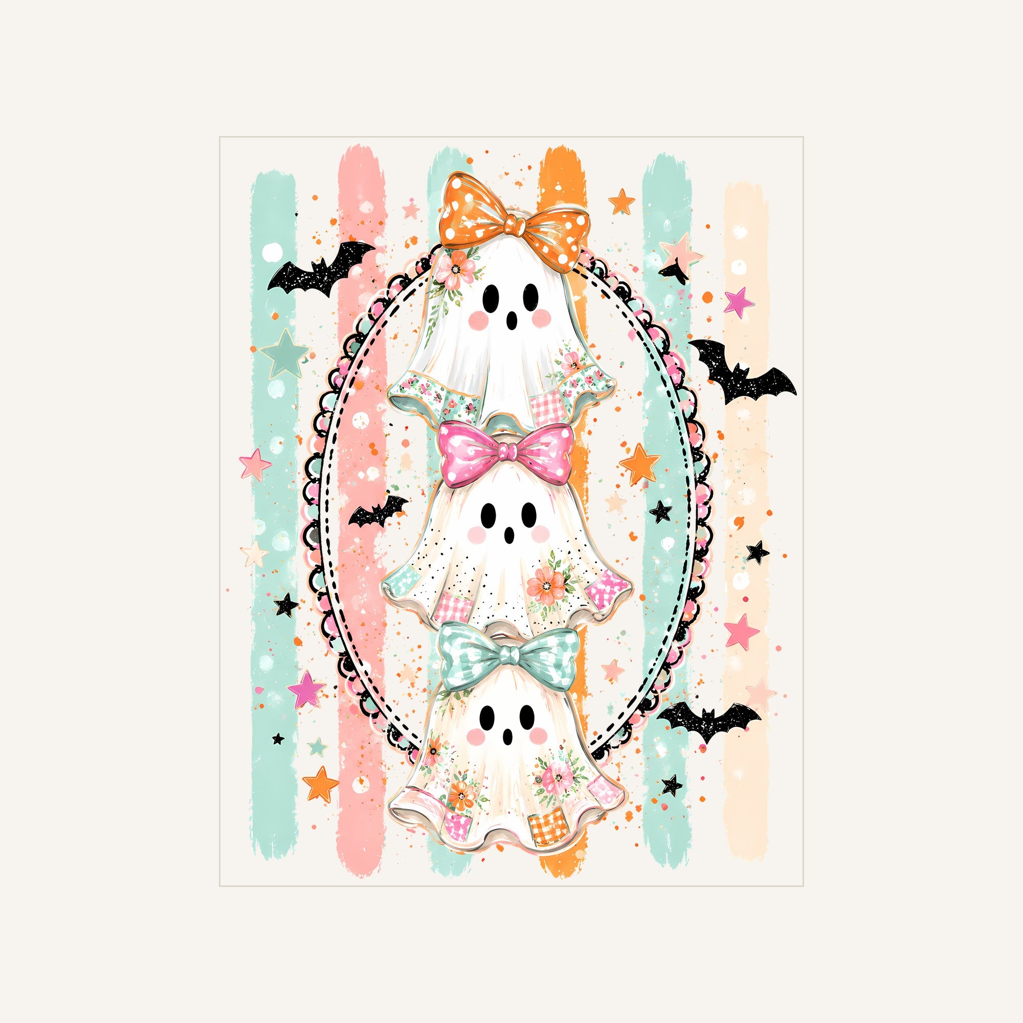 Three Ghosts with Bows — three-ghosts-bows_Transfer Mock Up.jpg